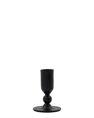 Folk Lysestage S - Black Antique